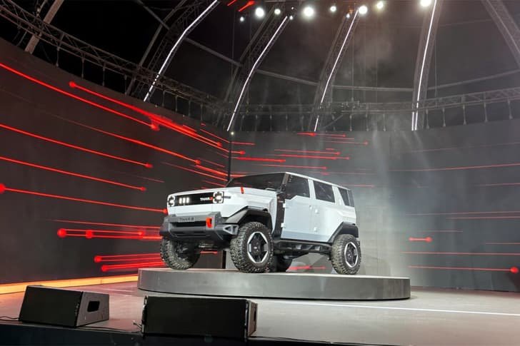 Mahindra Thar e photo