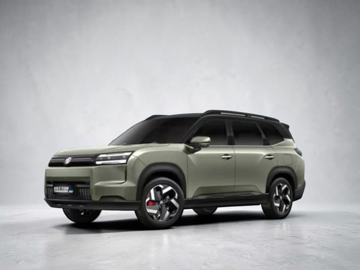 MG Hector Tomahawk EV photo